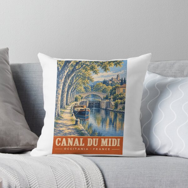 Item preview, Canal du Midi - Occitania - France designed and sold by GoodOldVintage.