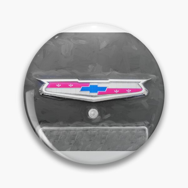 Item preview, 1956 Gray Chevy Bel Air Trunk Emblem designed and sold by RichFrancoCars.