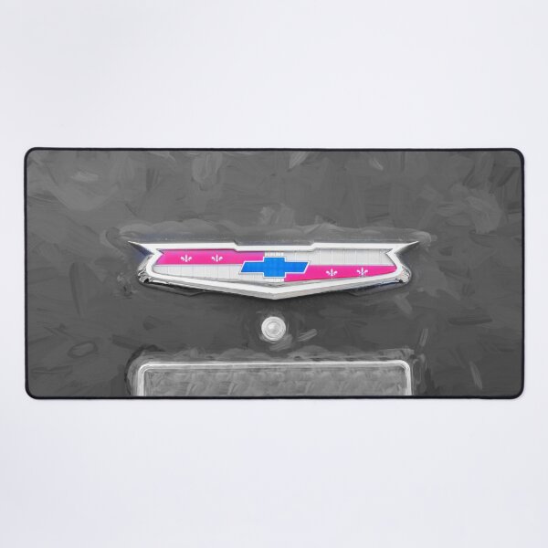Item preview, 1956 Gray Chevy Bel Air Trunk Emblem designed and sold by RichFrancoCars.