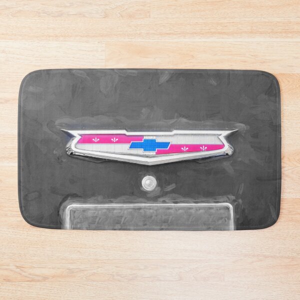 Item preview, 1956 Gray Chevy Bel Air Trunk Emblem designed and sold by RichFrancoCars.