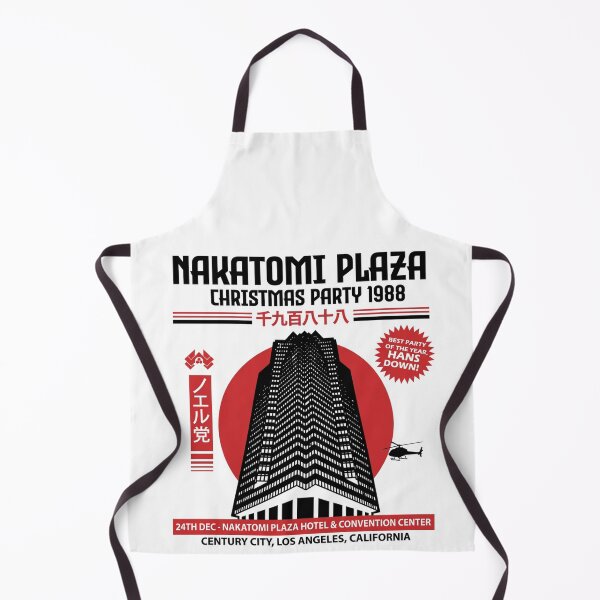 Item preview, Die Hard Christmas Party Xmas Hans Gruber Design Nakatomi Plaza 1988 Jumper Tee Shirt Mug Dress Pillow Throw Santa Movie Snow Funny Deck The Hans designed and sold by Cool Robot Bro..