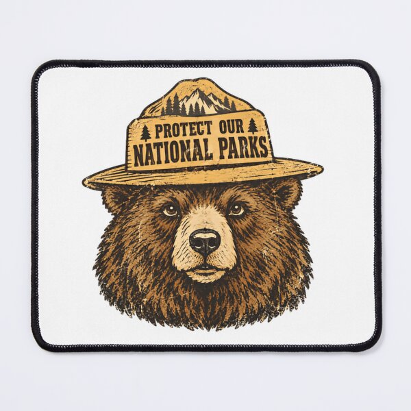 Item preview, Protect Our National Parks Conservation Nature Lover Outdoor Enthusiast designed and sold by HumansStuck12.