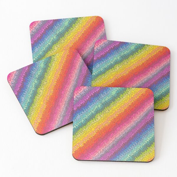 Item preview, Rainbow Rhythm Waves designed and sold by AbstractArielle.
