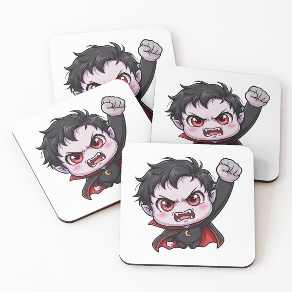 Item preview, Cute Baby Vampire Halloween Design | Grumpy Chibi Vampire Art designed and sold by Neshmi.