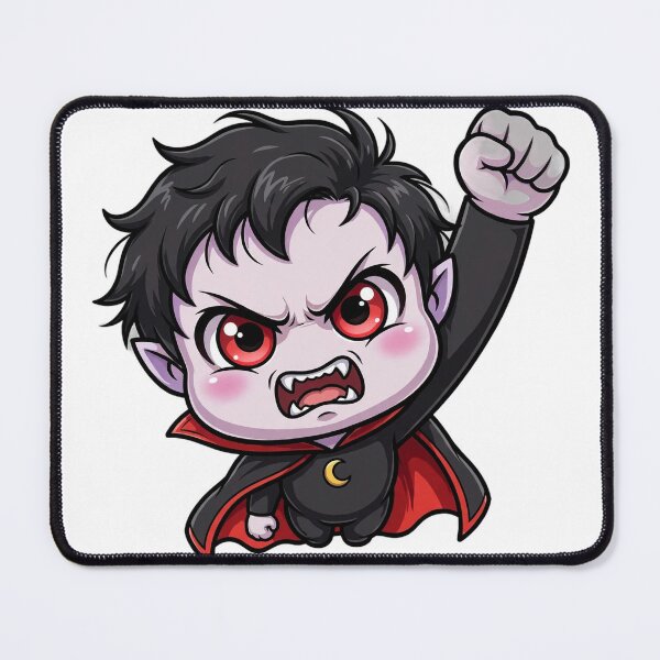 Item preview, Cute Baby Vampire Halloween Design | Grumpy Chibi Vampire Art designed and sold by Neshmi.