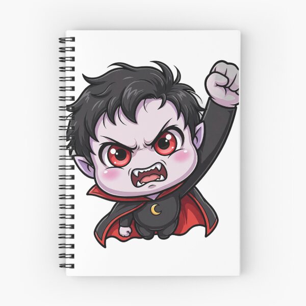 Item preview, Cute Baby Vampire Halloween Design | Grumpy Chibi Vampire Art designed and sold by Neshmi.