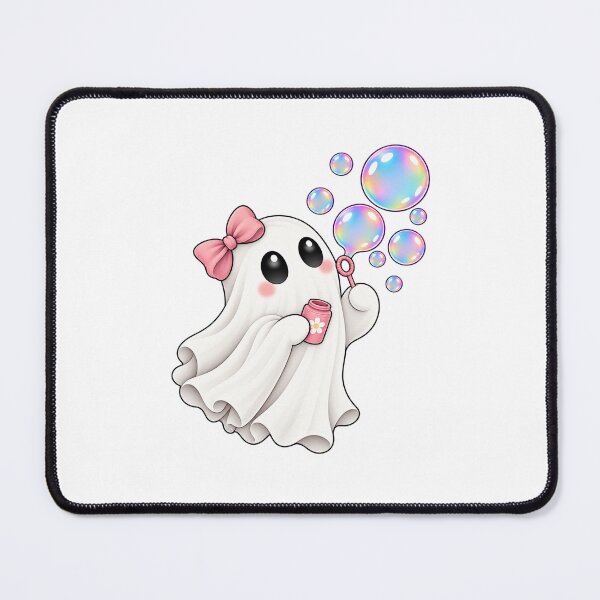 Item preview, Cute Ghost Blowing Bubbles designed and sold by House Of Hauntlings.