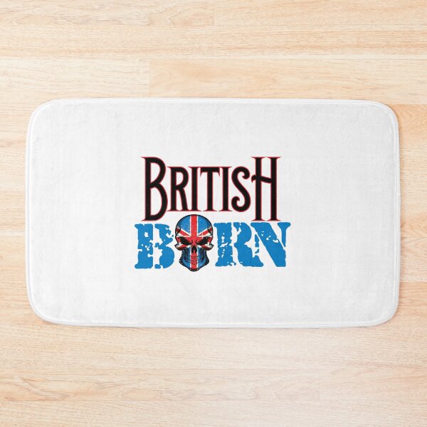 Item preview, British Born (on White) designed and sold by PawsitiveMum3.