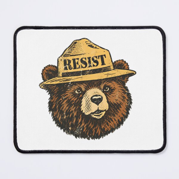Item preview, Resist Activism Protest Bear Political Statement designed and sold by HumansStuck12.