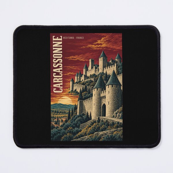 Item preview, Carcassonne - France designed and sold by GoodOldVintage.