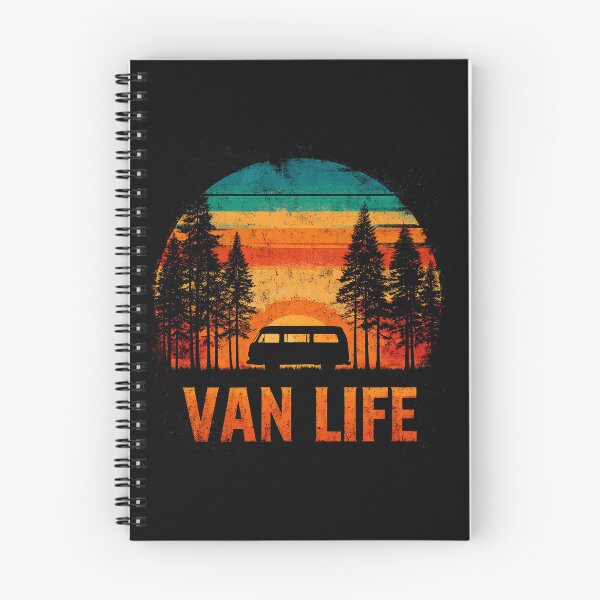 Artikelvorschau, Retro-Vanlife-Roadtrip-Campervan-Abenteuer entworfen und verkauft von D-Oles-Mercher.