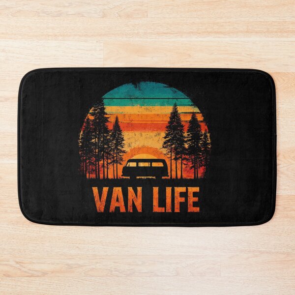 Item preview, Retro Van Life Road Trip Camper Van Adventure designed and sold by D-Oles-Mercher.