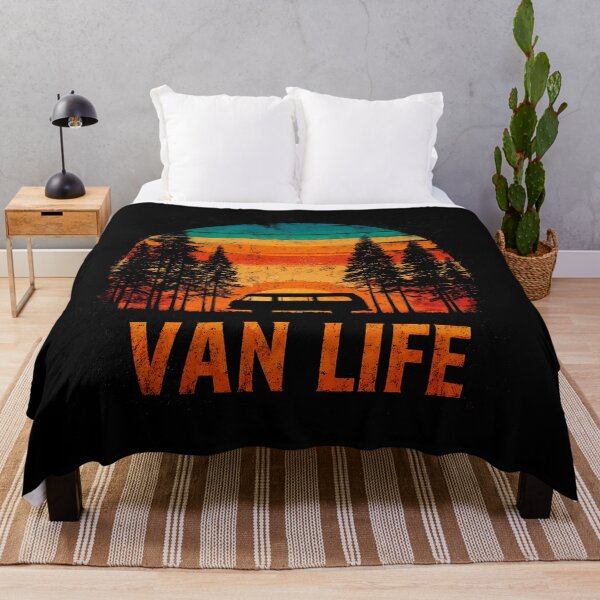 Item preview, Retro Van Life Road Trip Camper Van Adventure designed and sold by D-Oles-Mercher.