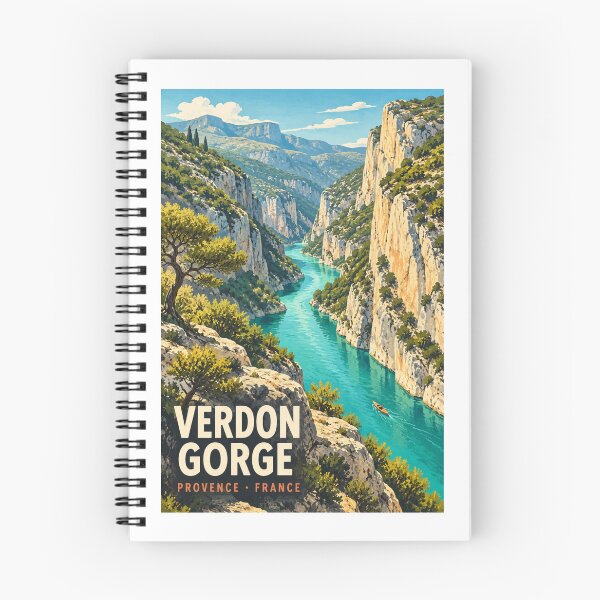 Item preview, Verdon Gorge - France designed and sold by GoodOldVintage.