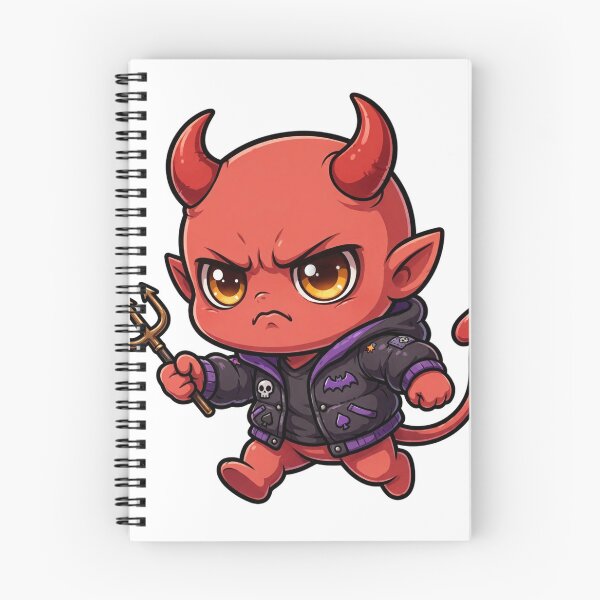 Item preview, Grumpy Demon Baby Halloween Design | Cute Scary Chibi Art designed and sold by Neshmi.