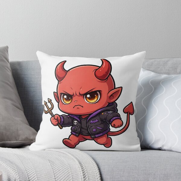 Item preview, Grumpy Demon Baby Halloween Design | Cute Scary Chibi Art designed and sold by Neshmi.