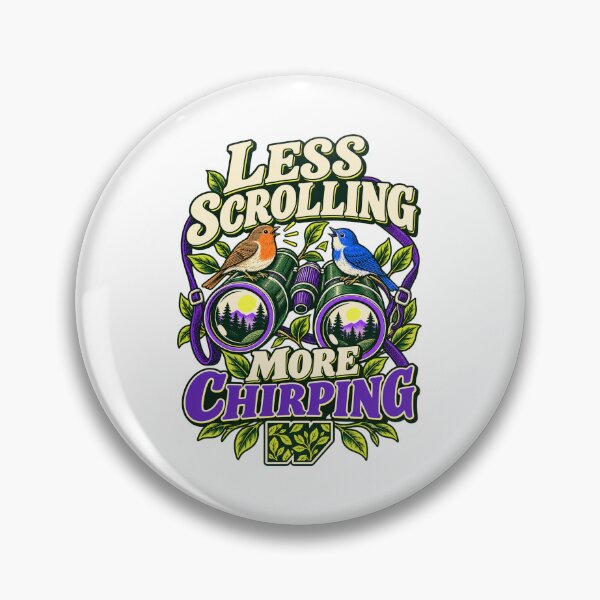 Item preview, Less Scrolling More Chirping designed and sold by eWproject.