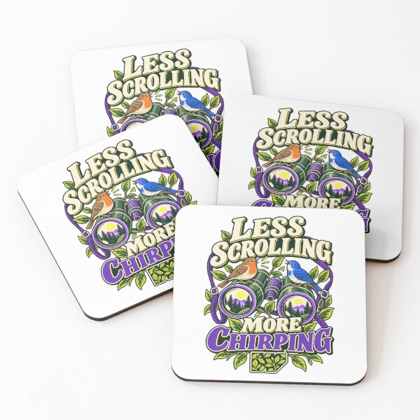 Item preview, Less Scrolling More Chirping designed and sold by eWproject.