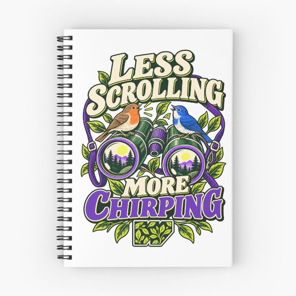 Item preview, Less Scrolling More Chirping designed and sold by eWproject.