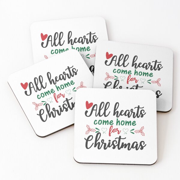 Item preview, All Hearts Come Home for Christmas Holiday Vibes Design designed and sold by FuzionRaptor.