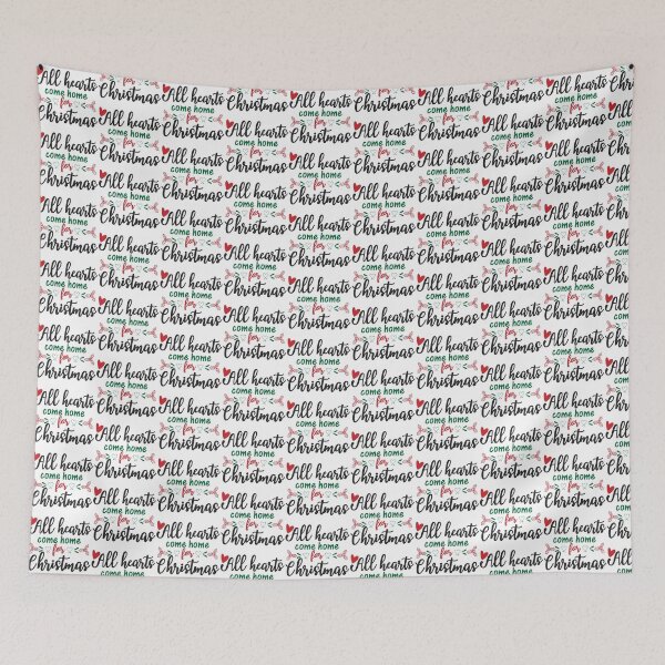 Item preview, All Hearts Come Home for Christmas Holiday Vibes Design designed and sold by FuzionRaptor.