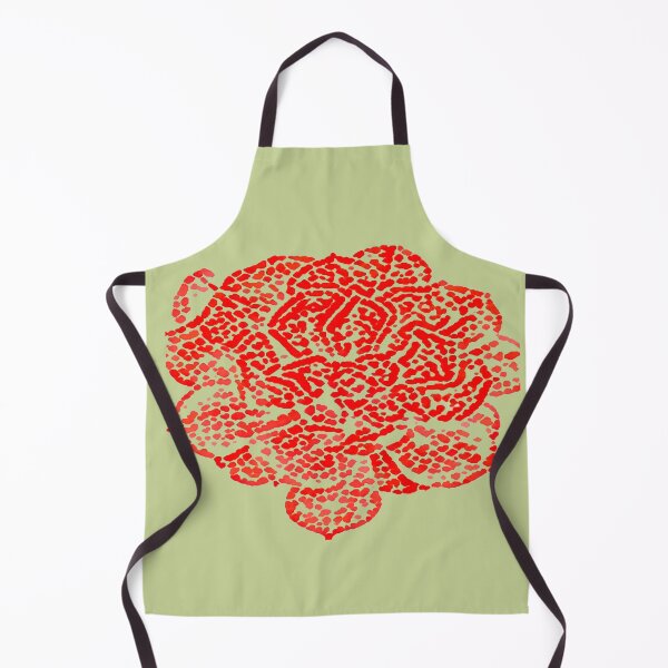 Item preview, Isolated Red Rose Mosaic Halftone Pattern Graphic Cutout designed and sold by BalkanBloomArt.