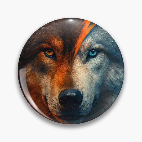 Item preview, Lightning Wolf Spirit designed and sold by AuraVisionLab.