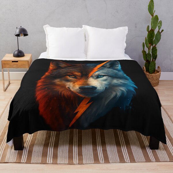 Item preview, Lightning Wolf Spirit designed and sold by AuraVisionLab.