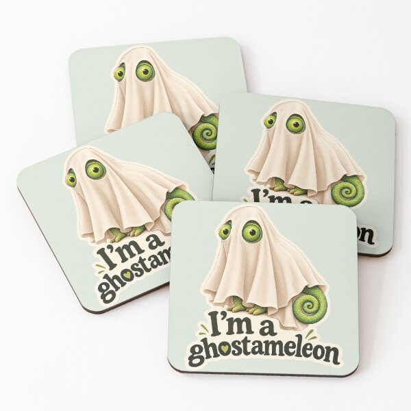 Item preview, I’m a Ghostameleon Funny Chameleon Halloween Design designed and sold by GusiaTreasures.