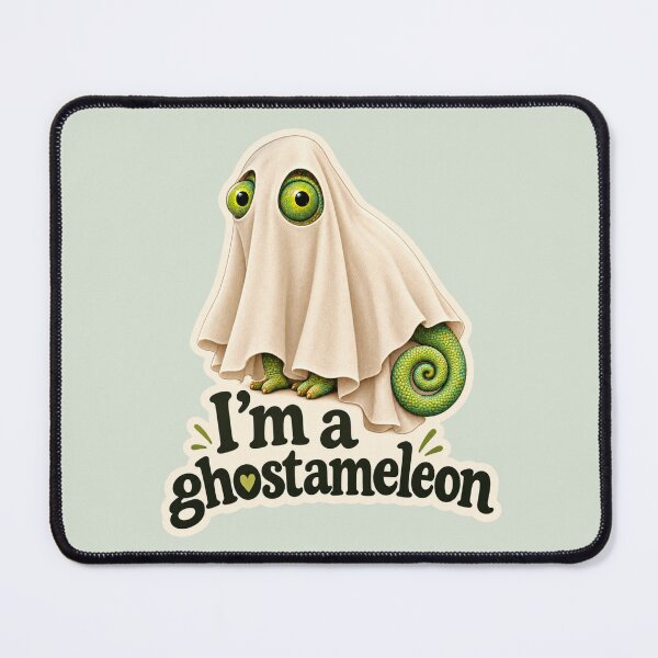 Item preview, I’m a Ghostameleon Funny Chameleon Halloween Design designed and sold by GusiaTreasures.