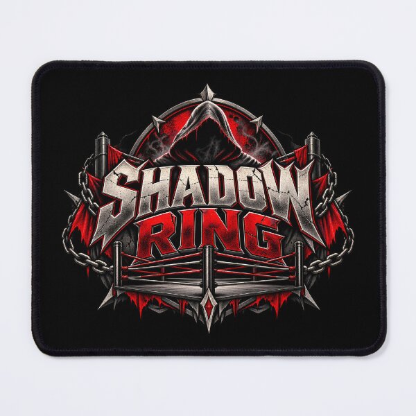Item preview, Shadow Ring Professional Wrestling Combat Arena Logo designed and sold by Dogy Corgi.