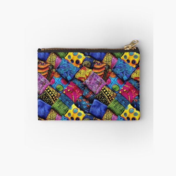 Item preview, Moroccan Silk Fabric Pieces Abstract Designs Pattern  designed and sold by DEC02.