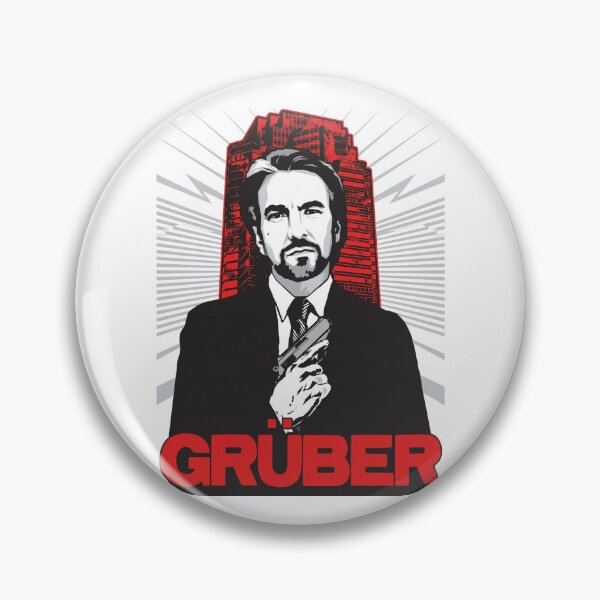Item preview, Die Hard Christmas Party Xmas Hans Gruber Design Nakatomi Plaza 1988 Jumper Tee Shirt Mug Dress Pillow Throw Santa Movie Snow Funny Deck The Hans designed and sold by Cool Robot Bro..
