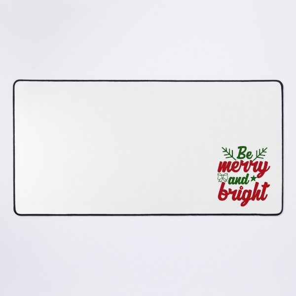 Item preview, Be Merry and Bright Christmas Quote Festive Holiday Vibes designed and sold by FuzionRaptor.