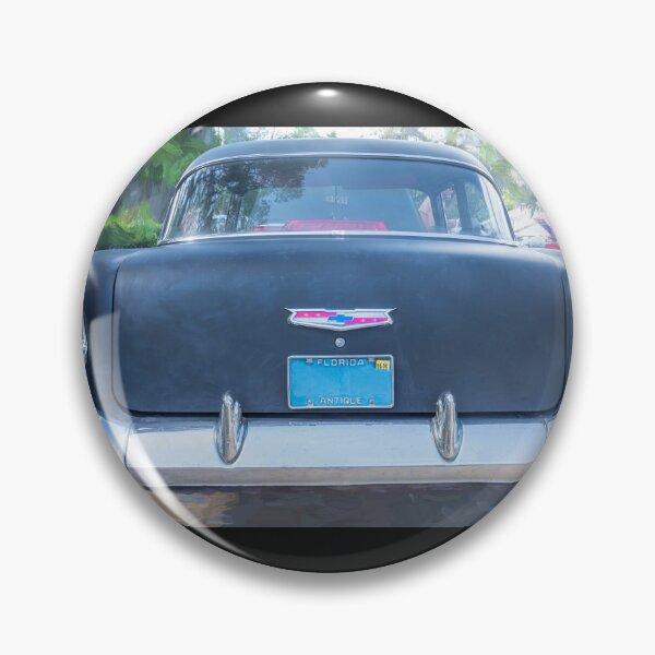 Item preview,  1956 Gray Chevy Bel Air Trunk Emblem designed and sold by RichFrancoCars.