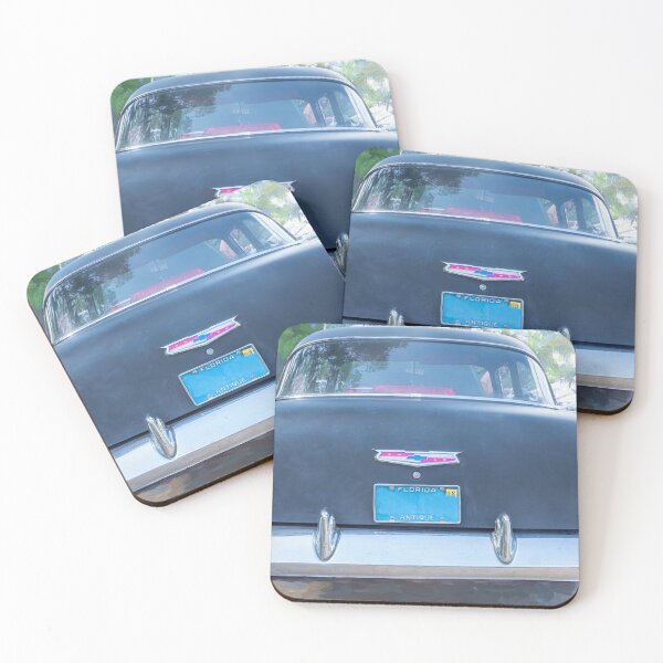 Item preview,  1956 Gray Chevy Bel Air Trunk Emblem designed and sold by RichFrancoCars.