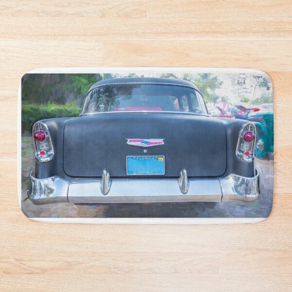 Item preview,  1956 Gray Chevy Bel Air Trunk Emblem designed and sold by RichFrancoCars.