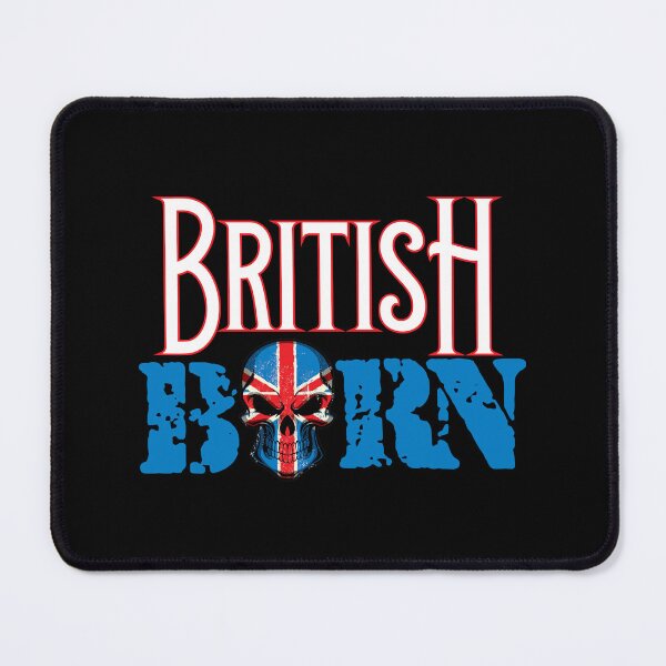 Item preview, British Born (on Black) designed and sold by PawsitiveMum3.