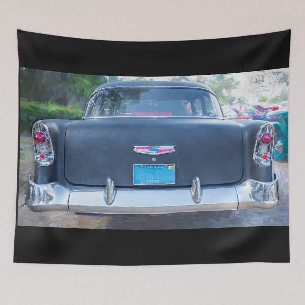 Item preview,  1956 Gray Chevy Bel Air Trunk Emblem designed and sold by RichFrancoCars.