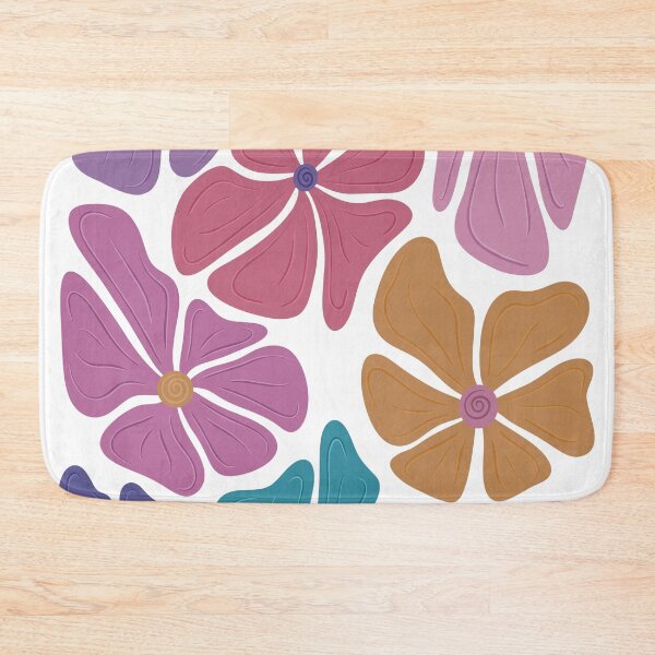 Item preview, Retro Colourful Flowers designed and sold by EJs .