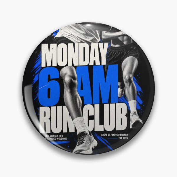 Item preview, Monday 6AM Running Club designed and sold by NF Designs Studio DTF.