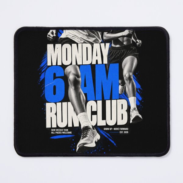 Item preview, Monday 6AM Running Club designed and sold by NF Designs Studio DTF.