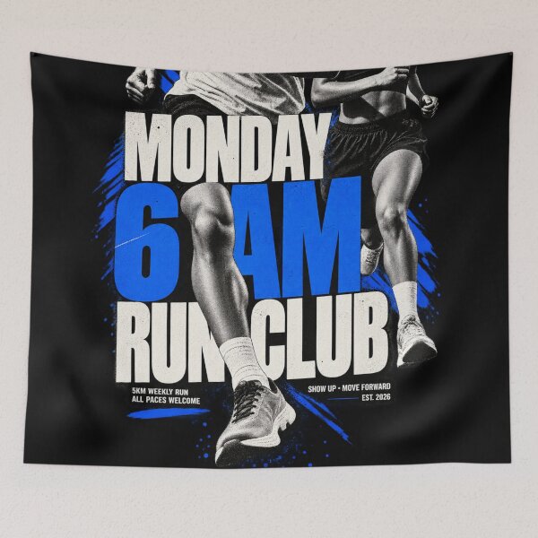 Item preview, Monday 6AM Running Club designed and sold by NF Designs Studio DTF.