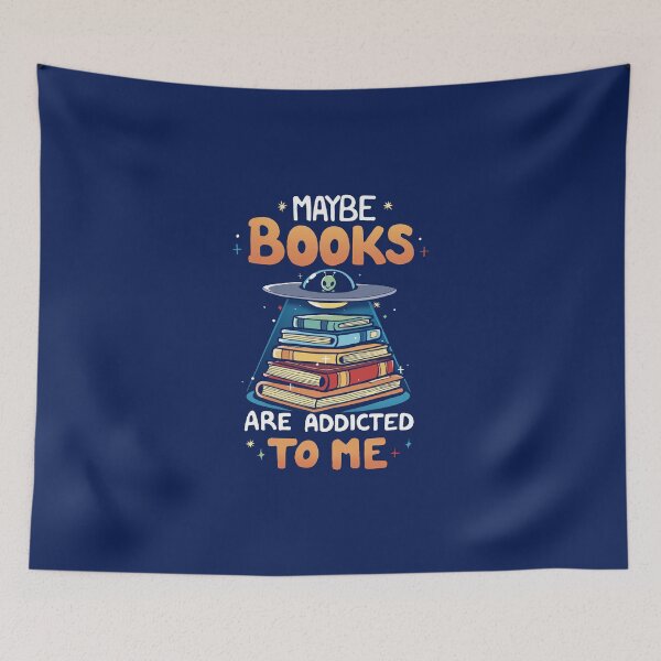 Item preview, Maybe Books Are addicted to me designed and sold by VallinArt.