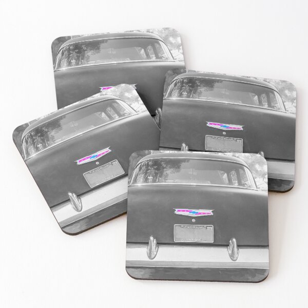 Item preview, 1956 Gray Chevy Bel Air Trunk Emblem designed and sold by RichFrancoCars.
