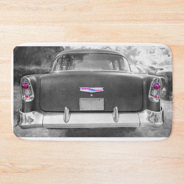 Item preview, 1956 Gray Chevy Bel Air Trunk Emblem designed and sold by RichFrancoCars.