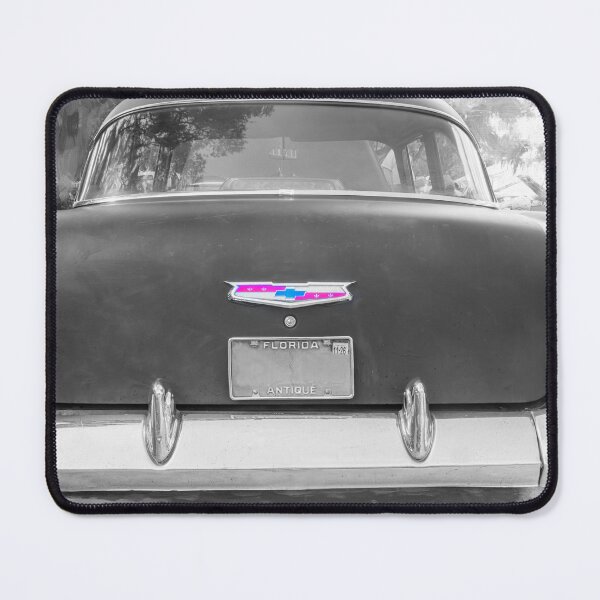 Item preview, 1956 Gray Chevy Bel Air Trunk Emblem designed and sold by RichFrancoCars.