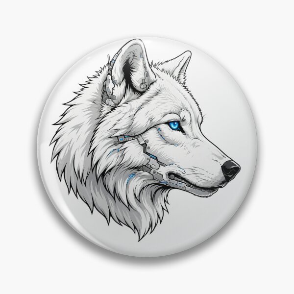 Artikelvorschau, Cyberwolf entworfen und verkauft von Wolfbyte.