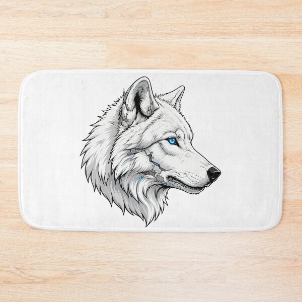 Item preview, Cyber wolf designed and sold by Wolfbyte.