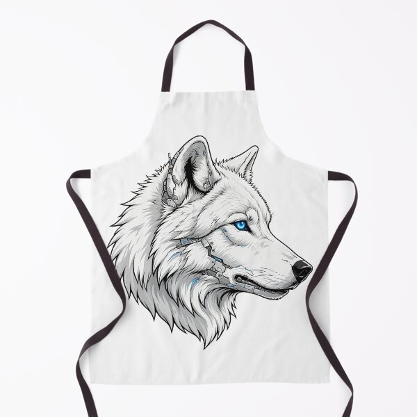 Item preview, Cyber wolf designed and sold by Wolfbyte.